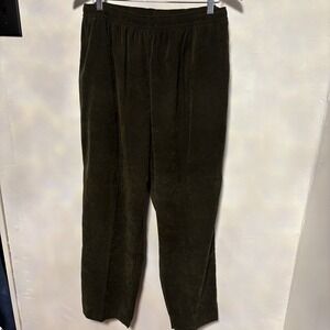 SAG HARBOR - PANTS Womens Size 18   Wide Leg Elastic Back Waist W34 L27